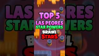 PEORES STAR POWERS en BRAWL STARS #brawlstars #supercell #shorts