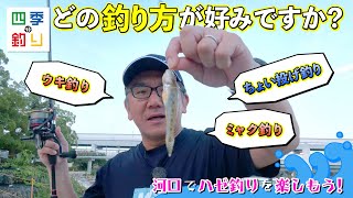 どの釣り方が好みですか？河口でハゼ釣りを楽しもう！（四季の釣り/2023年9月1日放送）