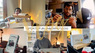 Unboxing my first action camera insta360 ace pro| Indians in Ireland Vlog |Updates| Dublin Vlog 2024