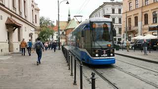 🇵🇱 Trams Kraków / MPK Krakow Bombardier Flexity NGT6-2 Tram (2020)