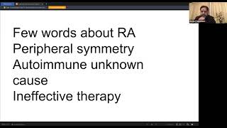 Biological agents and tofacintinib in RA