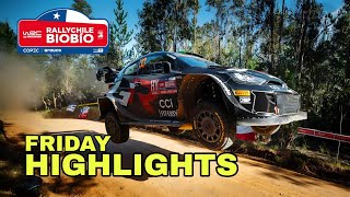 ROVANPERA MISTAKES | FRIDAY HIGHLIGHTS WRC RALLY CHILE BIOBÍO 2024