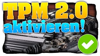 TPM 2.0 aktivieren! Windows 11 TPM 2.0 aktivieren im BIOS! Unter AMD / Intel für PC und Laptop!