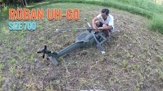 Cảnh quay đẹp mắt Trực thăng ROBAN UH-60 Blackhawk bay lượn trên không