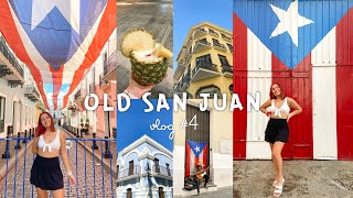 CAMINANDO POR VIEJO SAN JUAN, PUERTO RICO 🇵🇷✈️ | Comimos mofongo 🤨? | Vlog #4