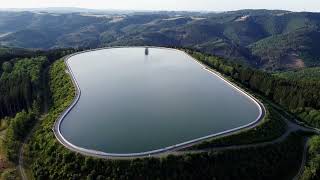 Rundflug über das Oberbecken