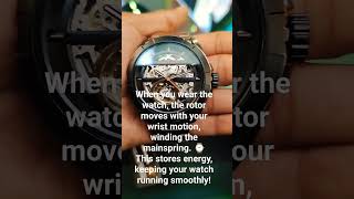 "How Automatic Watches Work in 60 Seconds!"#AutomaticWatches #WatchMechanics #Fastrack gajuwaka