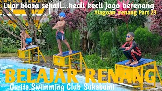 ANAK JAGO BERENANG PART 23#GURITA SWIMMING CLUB SUKABUMI#KURSUS RENANG