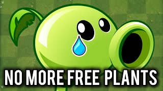 PVZ 2 GOT PATCHED!! | NO MORE FREE PLANTS!!