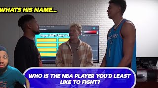 WHY THEY MISPELL HIS NAME LIKE THAT?!!! Reacting To 2HYPE NBA Family Feud!