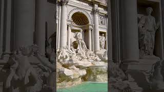 Trevi Fountain Rome #shorts #italy #trevifountain