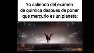 Yo saliendo del examen de química