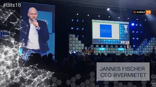 Jannes Fischer, CEO @vermietet, #Bits18