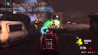 Bus Depot Round 64 Doubles High Round Gameplay Call of Duty Black Ops 2 Zombies