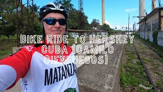 Biking from Jibacoa to Hershey Cuba (aka Camilo Cienfugos) 4K UHD