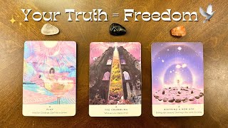 🕊️The TRUTH That will SET YOU FREE!✨📖😮✨ || 🔮Pick A Card🔮Tarot Reading