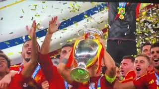 Spain win the euro2024 games #viral  #viralvideo  #sports #games