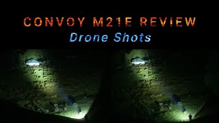 Convoy M21E SFT40 Review, USB C, Thrower, Drone Beamshots VS Sofirn IF22A