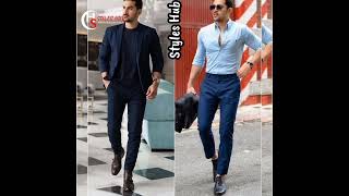 Mens Dress style jeans with dress Shirt || Different colours combinations with styles