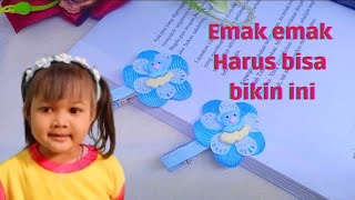 ibuk ibuk harus bisa bikin begini | jepit rambut, bando ikat rambut , hair clip