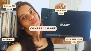 VLOG: COMO COMPREI UM APARTAMENTO minha casa minha vida, financiamento, evolução de obra. 😍 #cury