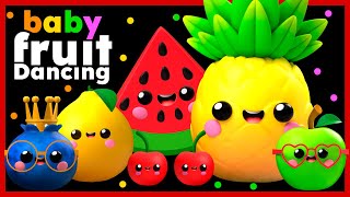 Dancing Fruit Sensory Video - [LIVE 🔴]