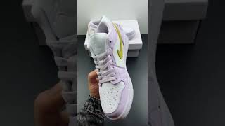 Air Jordan 1 Low Barely Grape White Lemon Wash  DC0774-501