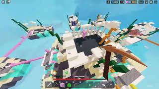 Grinding For Platinum Rank!! (Roblox Bedwars)