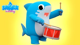 🦈🎵 Shark Academy 🐧🎤 Músicas de verão para crianças - Transmissão oficial ao vivo