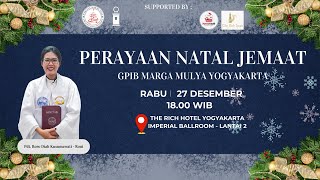 [LIVE 18:00] Ibadah Perayaan Natal Jemaat | 27 Desember 2023