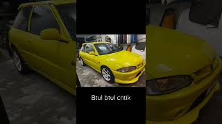 Proton Satria kuning projek