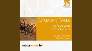 32 Variations on "La Spagna": Contrapunto 118 à 5. Cantus firmus à la quatrième voix