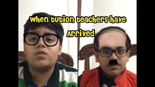 When Tution Teachers are Arriving | Ft.Aarush