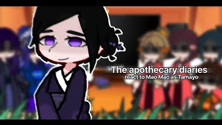 | The apothecary diaries react to Mao Mao as Tamayo | 🇷🇺/🇬🇧 |