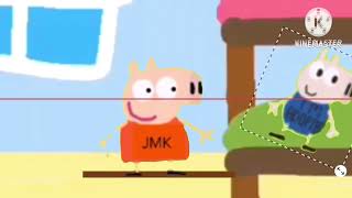 peppa pig gets grounded peppa puts george in the over and gets grounded