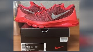 Nike KD 8 “Bright Crimson” ( Early preview) + Release Info