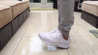 NIKE AIR PRESTO - Triple White QUICK on feet look