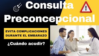 Si deseas embarazarte debes ver este vídeo | CONSULTA PRECONCEPCIONAL