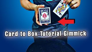 Card to Box Magic Trick Tutorial Gimmick