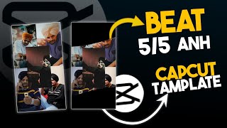 BEAT 5/5 anh Capcut Tamplate Tutorial |New Trending Capcut Tamplate