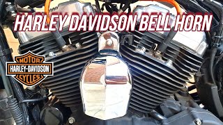 Harley Davidson Bell Horn Installation