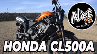 PRIMER VIDEO HONDA CL500A