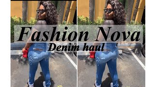 FASHION NOVA DENIM TRY ON HAUL 2020! (THE PERFECT JEANS!!)  Simply Gmiiny