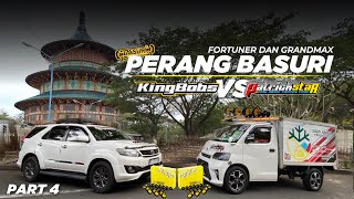 Eps 4 : SAKIT KUPING CUUY🥵MOMENT PERANG BASURI FORTUNER “KINGBOBS” DAN GRANDMAX “PATRICK STAR” 🐍😍