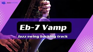 Eb-7 Jazz Backing Track for Improvisation | Medium Swing