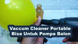 Unboxing & Tes Vaccum Cleaner 4 In 1 Portable Wireless 100 Ribuan