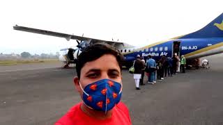 POKHARA TO KATHMANDU FLIGHT || POKHARA AIRPORT || BUDDHA AIR || #POKHARAAIRPORT #POKHARATOKATHMANDU