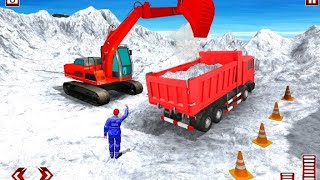 JCB Game 3D Snow Excavator Simulator - Android Gameplay