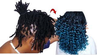 How to: she wanted something different| curly hairstyle