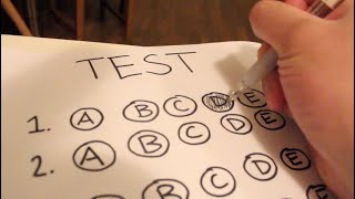 Multiple choice tests